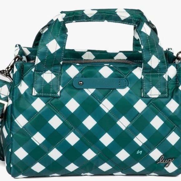 Lug Classic Quilted Crossbody with Tote Handles - Jitterbug - Picture 3 of 11